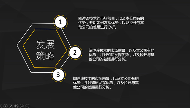 项目市场分析评估简约PPT模板