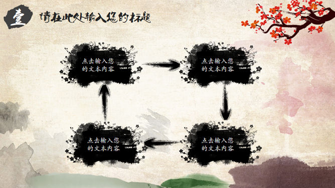 京剧脸谱文化PPT模板