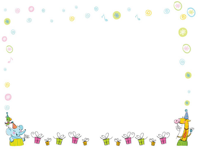 可爱动物主题幻灯片