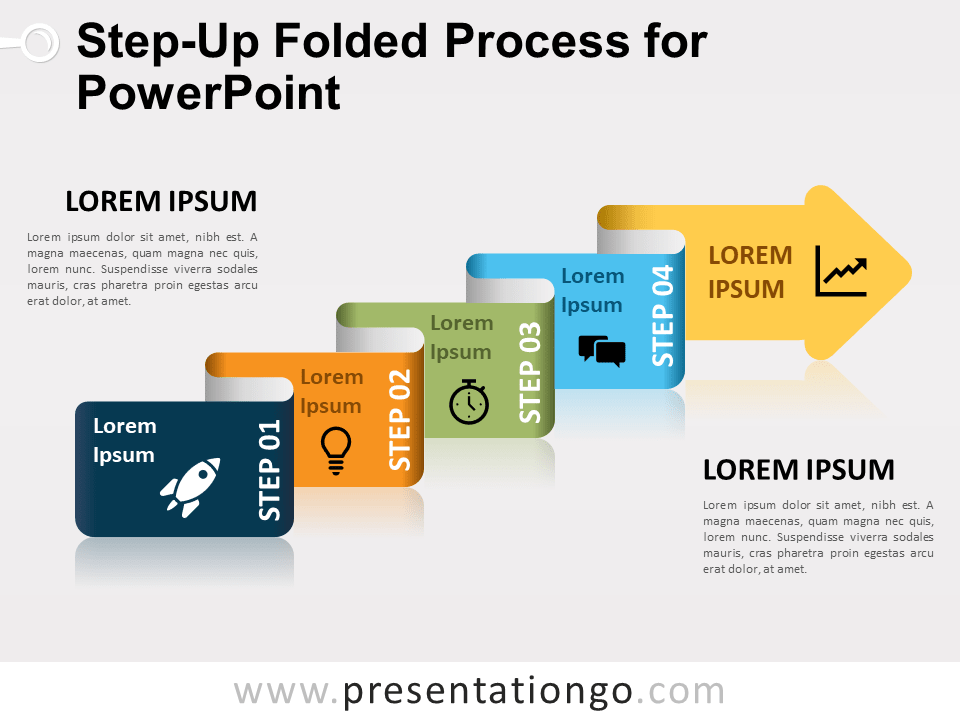 升压PowerPoint折叠过程