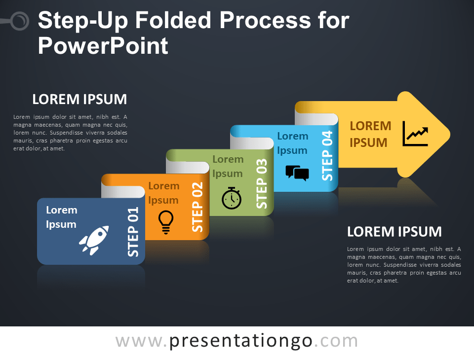 升压PowerPoint折叠过程