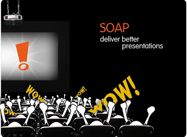《soap presentation》介绍PPT模板――SOAP作品推荐