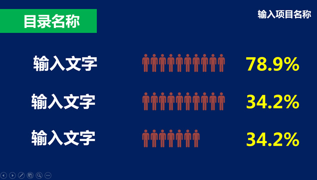 2015年工作报告总结会PPT模板