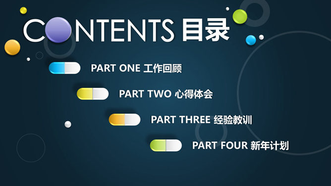 医药销售工作总结PPT模板