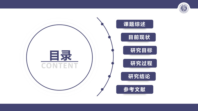 宜宾学院毕业论文答辩PPT模板