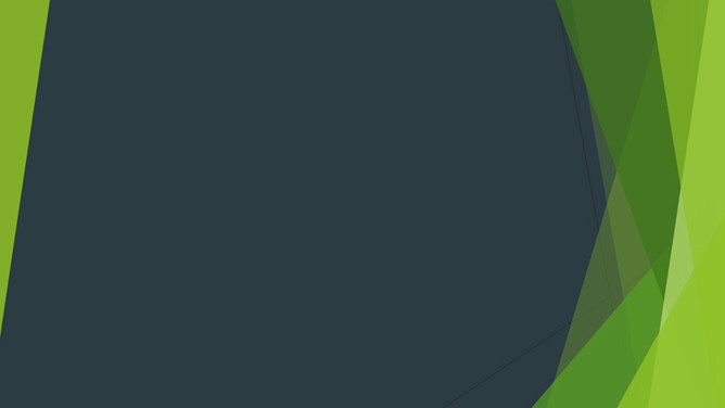 清新绿色边框背景幻灯片