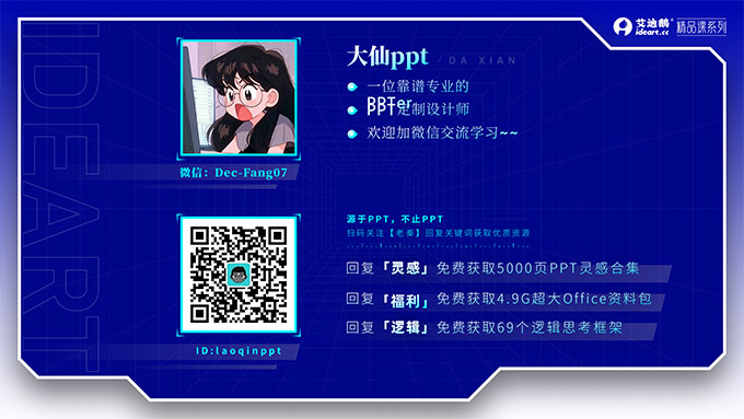 蓝色商务风医疗汇报