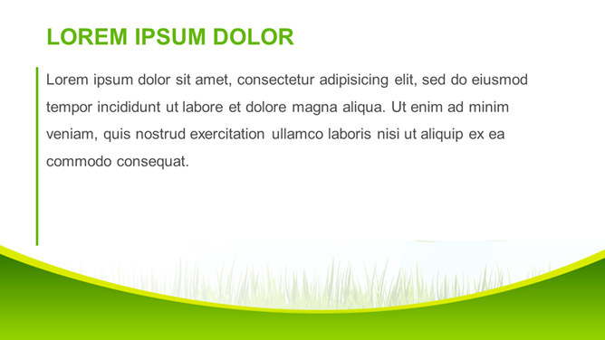 节约能源 保护地球 PPT 模板