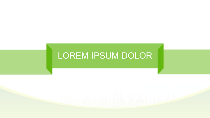 节约能源 保护地球 PPT 模板