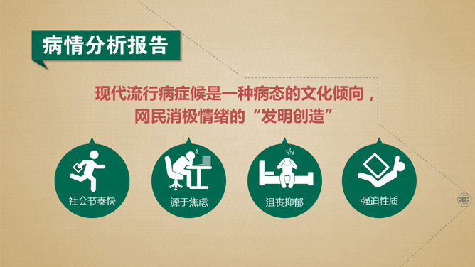 现代流行病症候群PPT作品