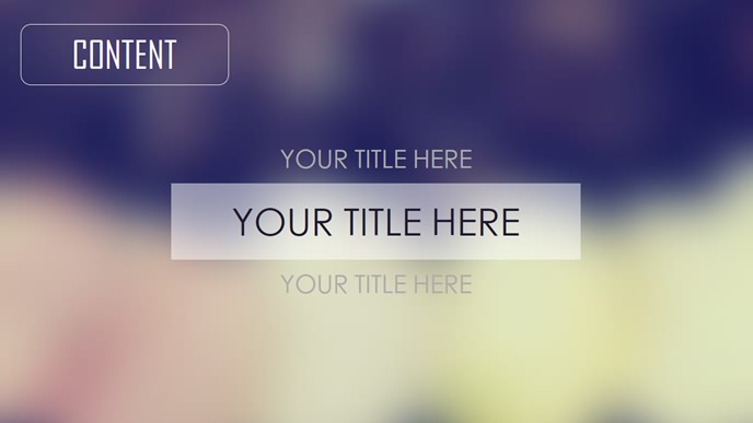 精美iOS苹果风格PPT模板