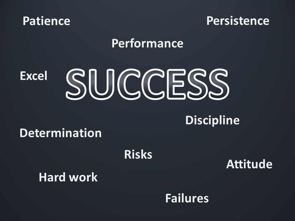 励志成功主题PPT幻灯片