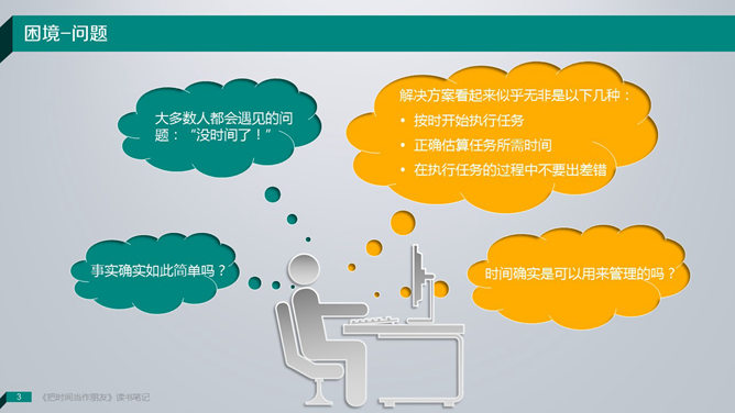 精美读书笔记PPT模板