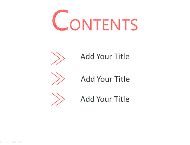 超简洁时尚简约PPT模板