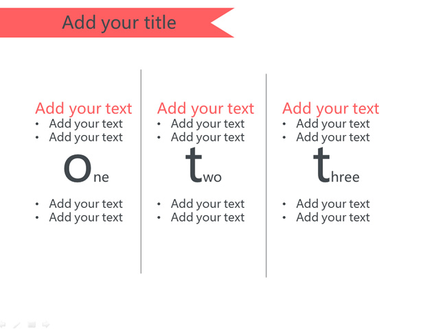 超简洁时尚简约PPT模板