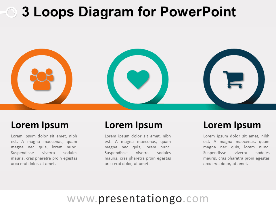 3 PowerPoint的循环图