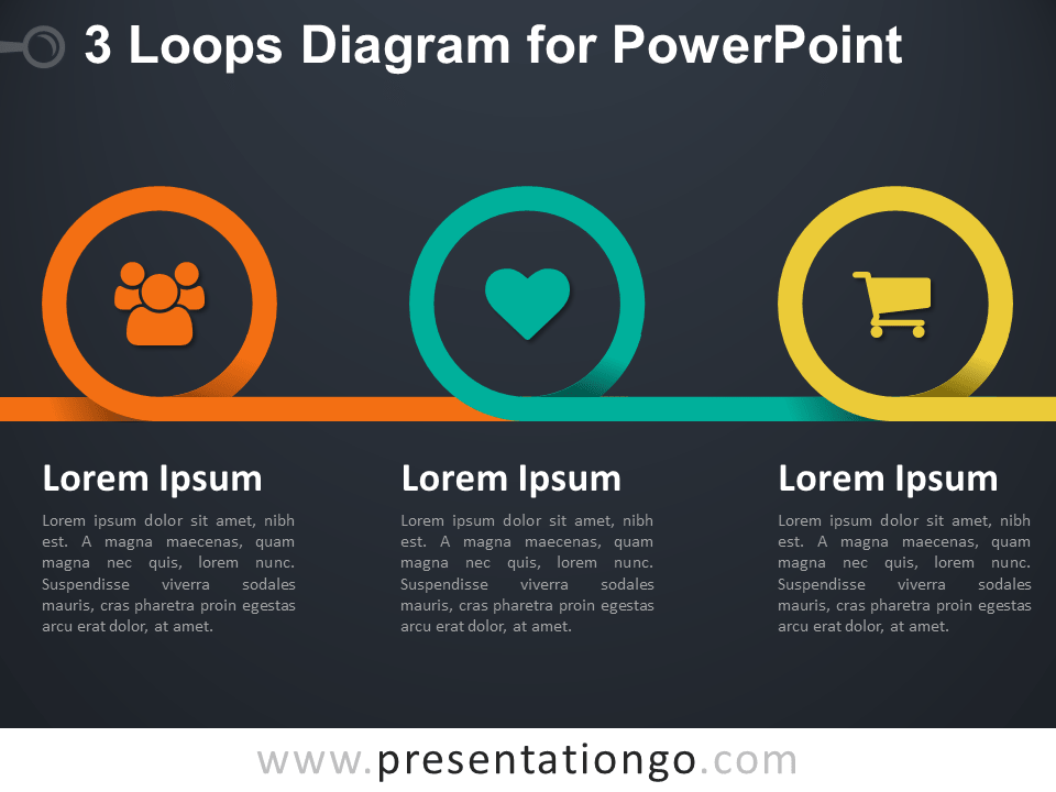 3 PowerPoint的循环图