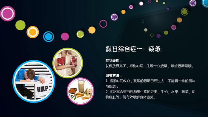 如何应对假日综合征 PPT