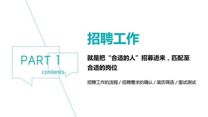 公司HR人力资源管理PPT模板