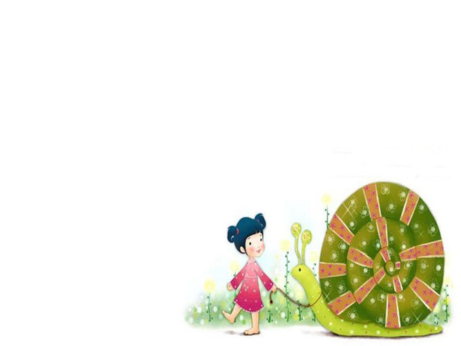 可爱萝莉主题PPT背景图片