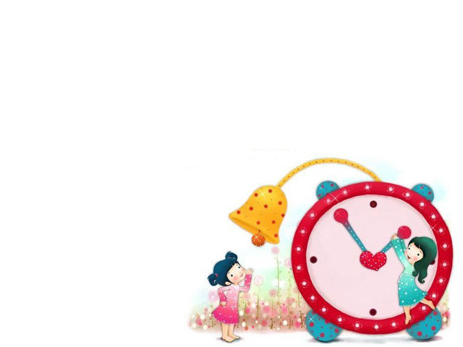 可爱萝莉主题PPT背景图片