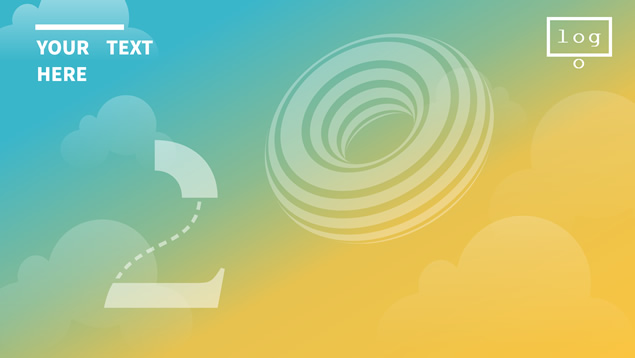 时尚炫彩梦幻星空简约工作总结汇报PPT模板