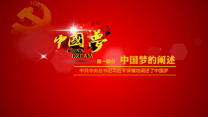 中国梦内涵解读党课学习PPT课件