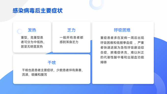 疫情防控知识培训课件PPT模板