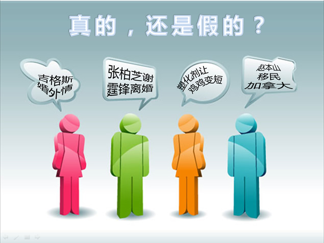 如何识别假新闻PPT模板