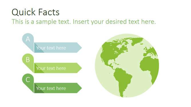 绿色地球 环保主题PPT模板