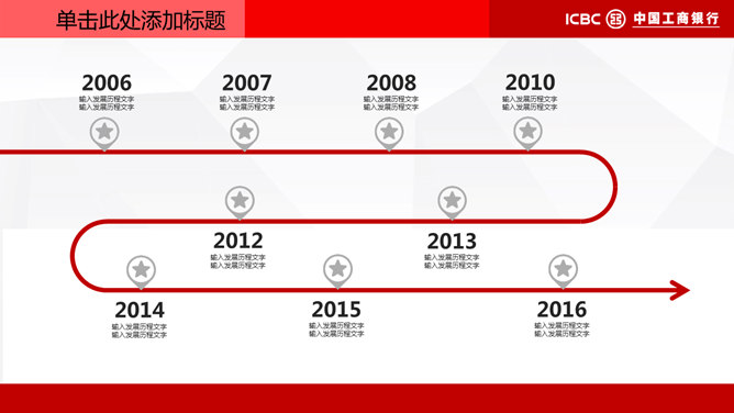 中国工商银行专用PPT模板