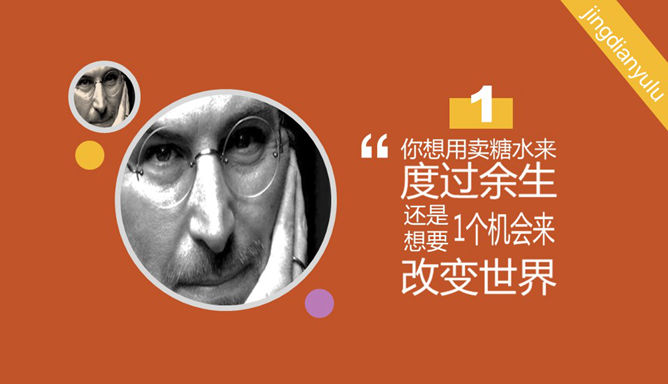 乔布斯经典语录精选PPT