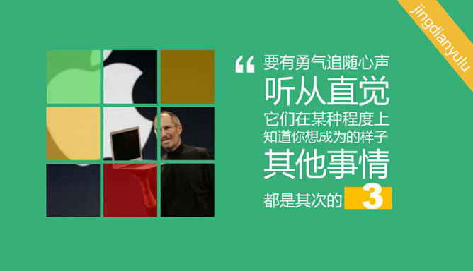 乔布斯经典语录精选PPT