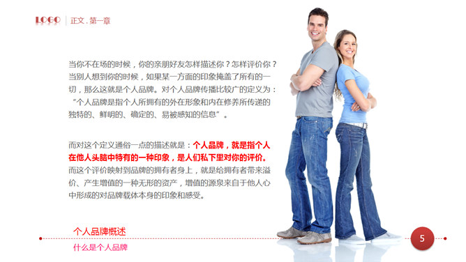 个人品牌建设培训PPT课件