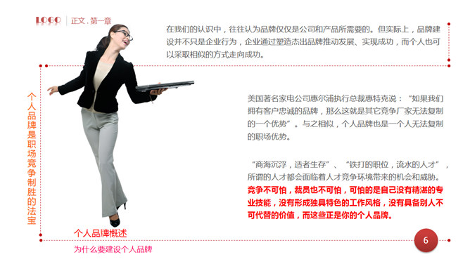 个人品牌建设培训PPT课件