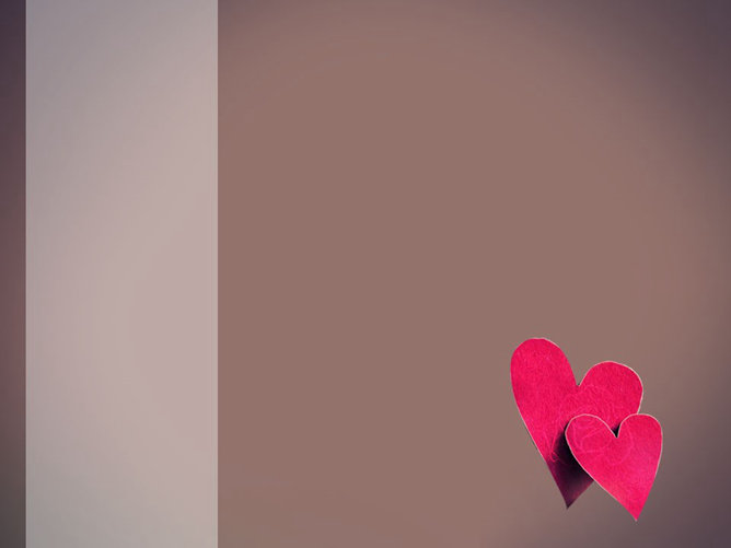 相依相偎浪漫爱情PPT模板