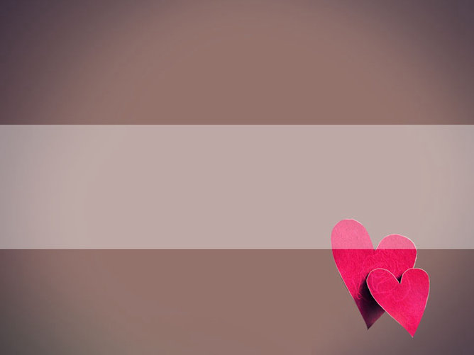 相依相偎浪漫爱情PPT模板