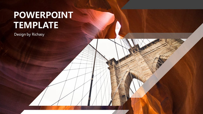 精美全图型幻灯片模板