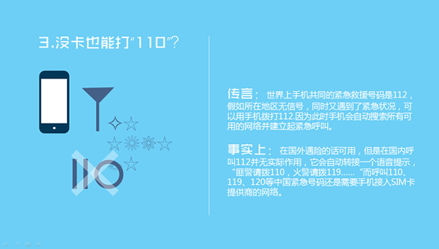 关于手机的9个传言PPT模板