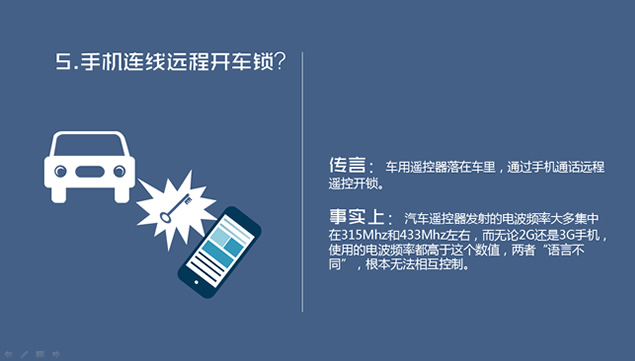 关于手机的9个传言PPT模板