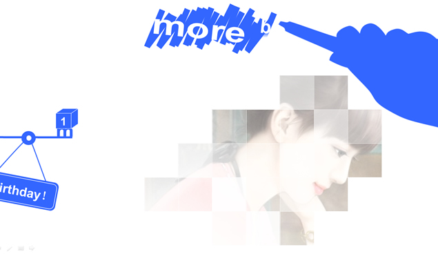 动感音乐动态生日PPT模板
