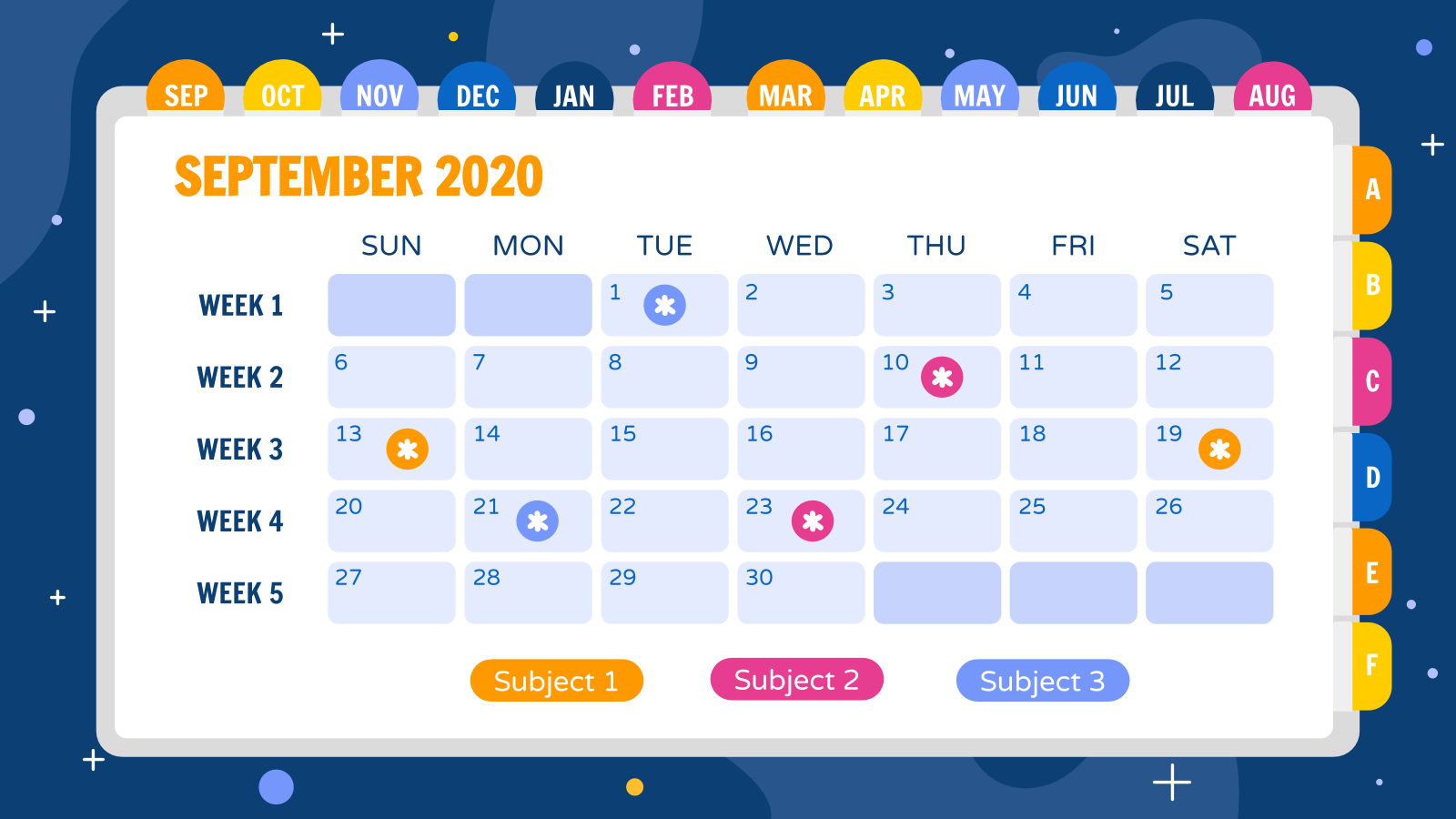 Aream interactive planner PPT模板