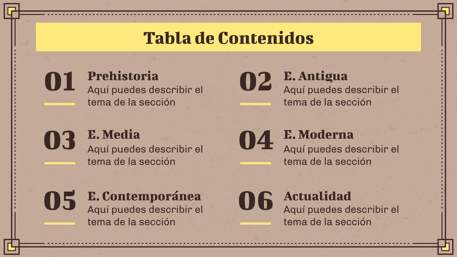 Lección Historia de Arte del Profesor Robles 