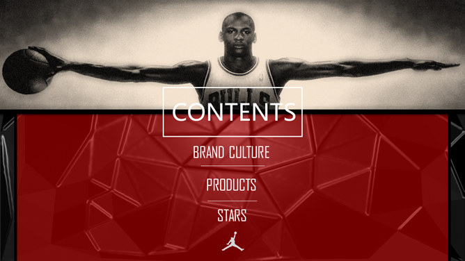 乔丹品牌篮球运动PPT模板