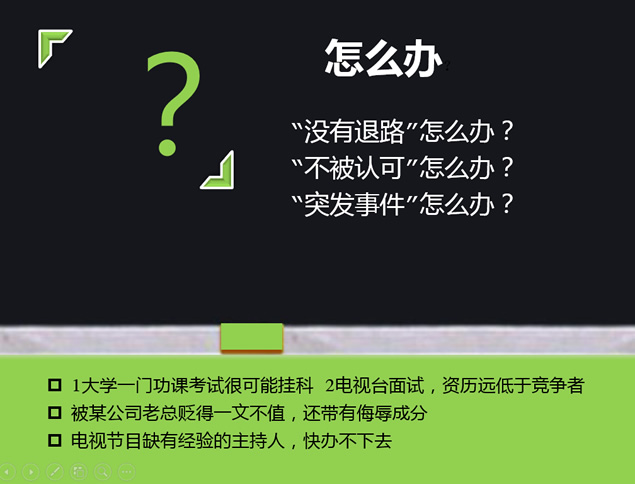 《响聊聊职场》读书笔记PPT模板