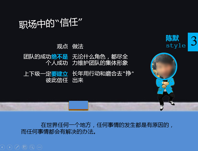 《响聊聊职场》读书笔记PPT模板