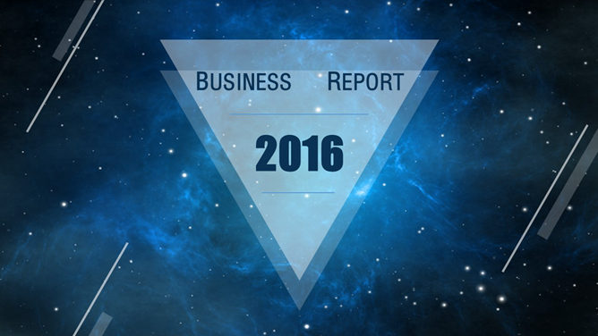 精美宇宙星空PPT模板