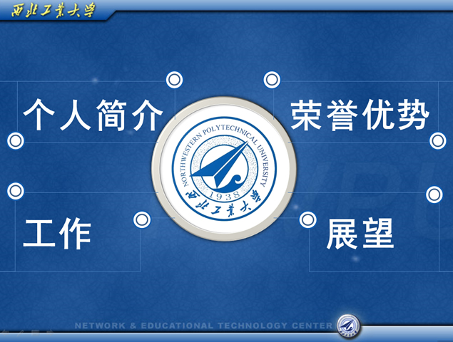 学生会主席竞职演讲PPT模板