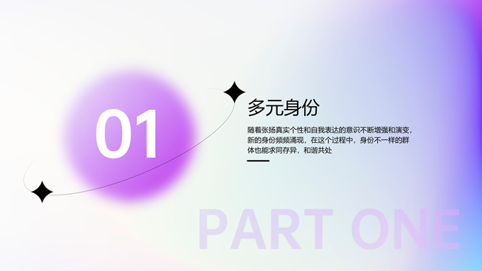 文化潮流趋势分析PPT模板