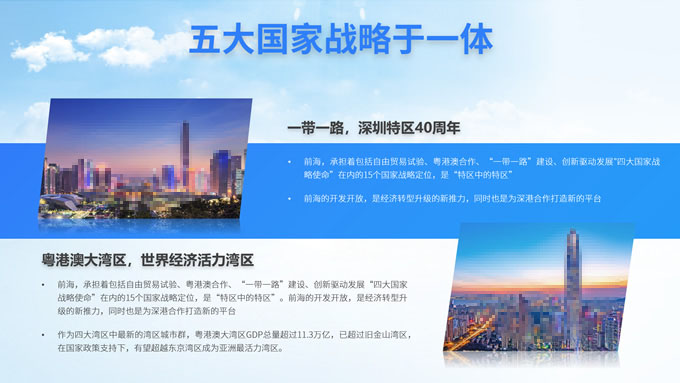 高端大气地产项目介绍PPT模板